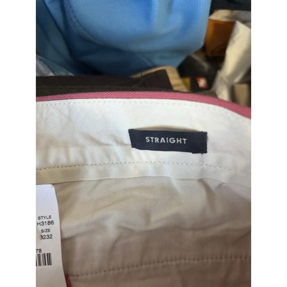 New J. Crew Pants‎ Men's 33x32 Flex Chino Straight Fit Stretch Salmon